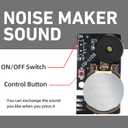 Mixed 3 Pack Hidden Annoying Beep Office Prank Devices,Small Prank Chirp Noise Maker Including Different Sounds, Cricket,Beep and More,Point Guard Prank for April Fools Day Gag,Randomly