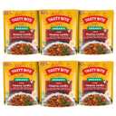 Tasty Bite Organic 3 Bean Madras Lentils, 10 Ounce, Pack of 6, Simmered With Tomato & Spices, Ready to Eat, Microwavable (EXP 12/31/26)