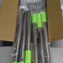 TOOGE Pooper Scooper, Dog Pooper Scooper Long Handle Stainless Metal Tray and Rake for Medium Small Dogs Heavy Duty Pet Supplies to Use for Grass, Dirt or Gravel