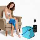 Cold Therapy Machine, Programable Ice Therapy Machine for Knee Replacement, USB Powered, Post-Surgery Recovery, ACL, Pain Relief, for Sports Injuries, Sprains, Reduce Swelling, Knee Pad