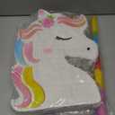 WERNNSAI Unicorn Piata - Unicorn Party Supplies Piata Bundle with Blindfold and Bat for Girls Kids Rainbow Unicorn Theme Birthday Party Game Decorations (15.7" x 12.2" x 3.1")