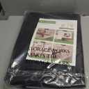 StorageWorks Shoe Organizer for Closet, Fits up to 24 Pairs, Shoe Cubby Storage Containers with Adjustable Dividers and Clear Cover, Black (Large)