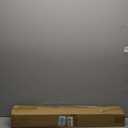 UNISHADES Cordless Bamboo Roman Shades for Windows, Blinds Size (31.5" W 64" H) Colour (Highfield Teak)
