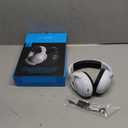 Wireless Gaming Headset for PS5, PC, PS4, Switch, Gaming Headset with Detachable Noise Cancelling Mic, 2.4GHz & Bluetooth 5.3 Dual Connection, 7.1 Surround Sound, White