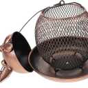 BESPORTBLE Hanging Bird Feeder Design for Outdoor Garden Decoration Attracts Hummingbirds and Birds for Patios Yards and Landscaping