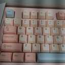 MechLands Aula S102 Membrane Gaming Keyboard with Number Pad, 100% Full Size Layout, USB-C Wired, RGB Backlit, Creamy Silicone Structure, Silent Keyboard for PC Game/Office (Pink)