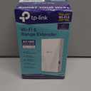 TP-Link AX1800 WiFi 6 Extender Internet Booster, Covers up to 1500 sq.ft and 30 Devices, Dual Band Wireless Signal Booster Repeater, Gigabit Ethernet Port, AP Mode, OneMesh Compatible(RE600X)