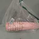 8 Pcs 11.8 Inch Tall Galvanized Flower Bar Pink Buckets with Handles - Tin Metal Vase for Home Decor, Wedding Centerpiece, Table Decorations - Unbreakable Tall Vase for Fresh Flowers