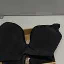 Plus Size Push Up Bra for Women Hide Back Fat Smoothing Bra Seamless Underwire T-Shirt Bra (44D, Black)