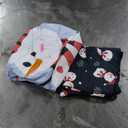 Christmas Pajamas Long Sleeve Sleepwear Xmas Holiday, women XL