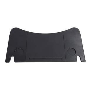 Car Steering Wheel Desk, Versatile Car Laptop Table, Portable Steering Wheel Tray with Carbon Fiber Design, Easy Installation, Compact and Stylish, Great for Working, Dining in