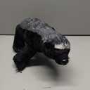 ZHONGXIN MADE Simulation Honey Badger Plush Toy - Black 20'' Realistic Wild African Badger Stuffed Animal Toys, Lifelike Standing Wild Animals Plush Toy Collection Gifts for Kids (20 inch)