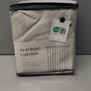 Topfinel Pinch Pleated Curtains 96 Inch Long, 100% Blackout Thermal Insulated Natural Linen Pinch Pleat Viral Drapes with Hooks Rings 2 Panel Sets, Neutral Beige Ivory 8FT Back Tab Window Curtains