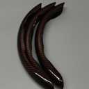 Carbon Fiber Steering Wheel Cover 3PCS Set  Anti-Slip, Scratch-Resistant, Universal Fit for 1416 Inch Wheels  Interior Car Accessories for Cars, SUVs, Trucks (Brown)