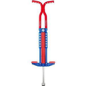 Flybar Master Pogo Stick, Ages 9+, 80 to 160 lbs, Easy Grip Handles, Anti-Slip Pegs, Outdoor Toys for Boys Girls, Outside Toys for Kids, Teens Tweens (Red/White/Blue)