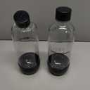 SodaStream 1L Classic DWS Carbonating Bottle Black (twinpack), Pack of 2