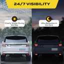 2 x 3-Pack HEY-OKEY New Driver Magnet for Car  Metal Only (Not for Plastic/Aluminum)  Funny Pink Please Be Patient Reflective Magnetic Bumper Sticker  Removable Rookie Safety Signs  10 x 3.5 in