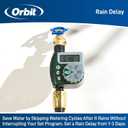 Orbit 62067 1-Outlet Programmable Digital Hose Watering Timer, 2-Pack