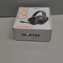 NUBWO Wireless Gaming Headset with Mic for Ps5 Ps4 PC, Zero Interference, 100-Hour Battery All-Day Play, 23ms Sync for Fortnite & Call of Duty/FPS Gamers, Triple Mode All Devices Compatible - Orange