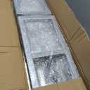 Novabright Backdrop Stand Pipe Drape Kit,Silver,10x20ft,Rectangular Base