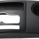 Osompar Black Center Console Shifter Bezel Shift Panel Cover Cup Holder Compatible with Toyota Tacoma 2005-2015 Gear Shift Trim