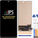 A-MIND for Xiaomi Redmi Note 10 Pro 4G/Redmi Note 10 Pro Max/Redmi Note 10 Pro Screen Replacement(Not Original) Touch Screen Digitizer LCD Display Full Assembly Repair Kits,with Tools