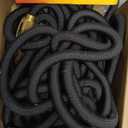 Flexi Hose Lightweight Expandable Garden Hose, 100FT -Retractable Garden Hose, Water Hose - No-Kink Flexibility, 3/4 Inch Solid Brass Fittings and Double Latex Core