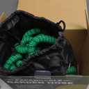J&B XpandaHose 100ft Expandable Garden Hose – Ultra-Strong 3750D, 4-Layer Latex Core, Brass 3/4" Connectors, 10-Pattern Nozzle & Storage Bag – Lightweight, Kink-Reducing, Leak-Resistant