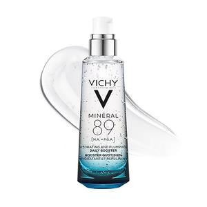 Vichy Mineral 89 Booster, Hyaluronic Acid Serum, Skin Barrier Repair