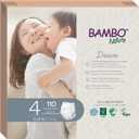 Bambo Nature Hypoallergenic Training Pants, Eco-Labeled Training Pants, Totally Chlorine-Free, Skin Friendly - Size 4 (110 Count)