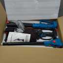 2 in 1 Cordless 6 inch Pole Saw & Mini Chainsaw with 2 21V Battery, Electric Polesaw with Extension Pole for Tree Trimming