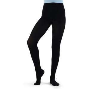 Capezio Girls' Capezio Studio Basics Footed Tight - Girls (Black, S)