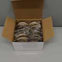 Jetec 20 Pieces 2 Inch Mini Embroidery Hoops Christmas Wooden Small Tiny Embroidery Hoops Adjustable Circle Cross Stitch Ring Bulk for Home Ornaments Art Craft Handy Sewing