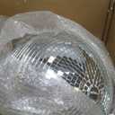 16-Inch Large Disco Ball Big Hanging Mirror Ball Disco Ball Decor for Disco Party Decorations, Weddings, Events, Disco Christmas Decor, and Home Celebration