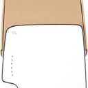 Driver Side Towing Mirror Glass for Chevy Silverado GMC Sierra 1500 2014-2018 Upper Left Side Tow Mirror Glass Replacement for Silverado Sierra 2500 3500 HD 2015-2018, L