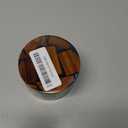 Resin Wooden Salt Box with Magnetic Swivel Lid - Handcrafted Namakdani - Rosewood Container for Celtic Salt, Spice, Pepper, Salt Herbs- Elegant Kitchen Accessory for Decorative Countertop(Blue Resin)