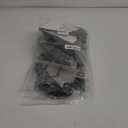 Cat Costume Accessories for Women Halloween Cat Woman Mask Collar Choker Bow Paw Gloves Whip Tail (Silver)