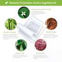 | Deep Cleansing Foot Pads for Better Sleep & Foot Care | Premium Japanese Organic Feet Pads with Ginger Powder (30 Pc)