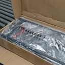 SONGMICS Dresser for Bedroom, Chest of Drawers, Steel, MDF, 9 Non-Woven Fabric Drawers, Storage Organizer Unit, Closet, Entryway, Ink Black and Ebony Black LGS324B01S