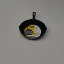 Lodge 8 Inch Cast Iron Pre-Seasoned Skillet  Signature Teardrop Handle - Use in the Oven, on the Stove, on the Grill, or Over a Campfire, Black
