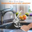 Heavy-Duty Stainless Steel Lemon Squeezer Handheld Citrus Press for Effortless Juicing