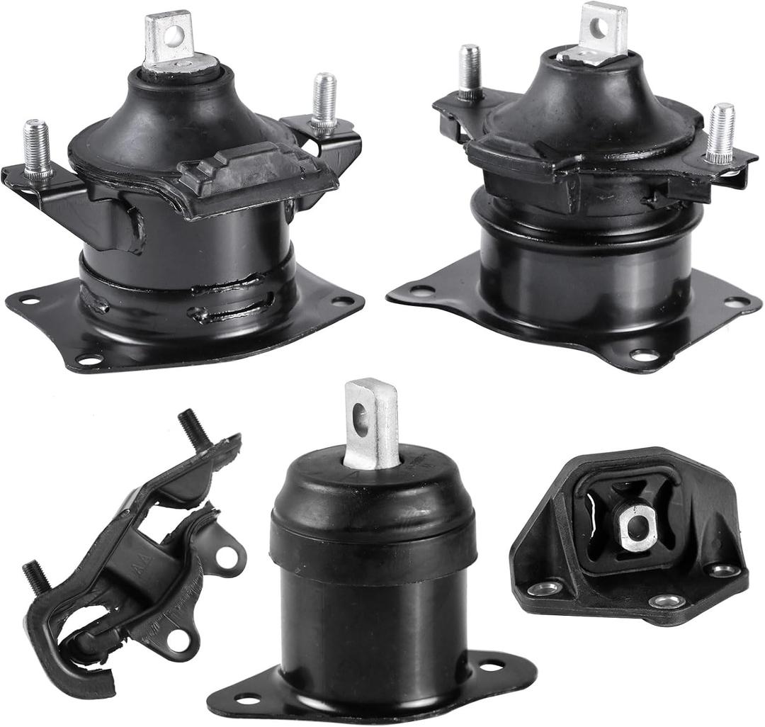 Engine Motor Mount Compatible with Acura TL 3.2L 2004 2005 2006 Engine Trans Mount Kit 5PCS Replace A4517 A4524 A4526 A4527 A4544