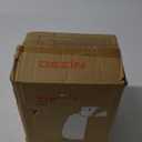 Dezin 0.8L Electric Kettle, Small Electric Kettle with Double Wall Construction, 304 Stainless Steel Electric Tea Kettle for Business Trip, Portable Travel Kettle with Auto Shut-Off (Without Cup) (Black)