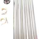 K's Novelties Flag Pole Kits Hardware and Accessories (6' Silver Rotating Flag Pole Flagpole Kit with Ball Topper (NO Flag Or Bracket))