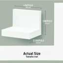 Command Display Ledges, Holds up to 2 lb, Quartz, 2 Ledges with 8 Medium Strips, Damage-Free Hanging Floating Shelf with Adhesive Strips, Personalize Living Room, Bedroom, Kids Room or Office