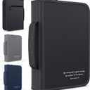 DEHITE Bible Cover Case for Men and Women Bible Cover for Men and Women Premium Bible Carrying Bag with Pen Slots Large Size (Black)