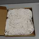 Amdermi Stuffed Animal Storage Organizers Corner Hanging Ne 60" L Stuffy Animal Hammock Macrame Toy Display Plush Toy Holder Wall, Kid Bedroom Decor Boho Nursery Playroom Organizer 60" L (Cream)