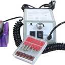 Electric Nail Drill, Professional Nail Files for Acrylic Gel, Portable, Adjustable Speed, Manicure Pedicure Polishing & Shaping Machine