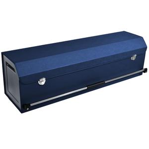 XCF Car Trunk Organizer for Honda CR-V 2017-2022, Collapsible Sturdy Trunk Storage Container with Lid and Handle Large Leather Car Trunk Storage (Blue,39.7 x 11.4 x 12.2in)