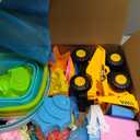 30PCS Beach Toys for Kids Ages 3-10, All-in-One Sand Toys Set with 2 Collapsible Buckets, Shovels, Trucks & Molds, Keep Kids Busy for Hours - Easy to Carry for Beach Travel Sandbox Play